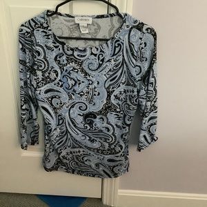 Carmen Paisley Top